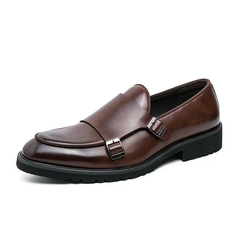 2023 Man Split Leather Shoes Rubber Sole Man Business Office Male Dress Lether Shoes Genuine Leather Wedding Party Shoes Plus 46
