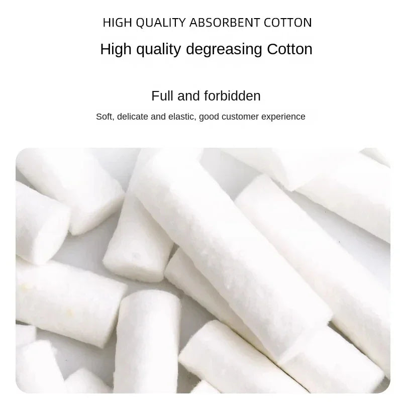 100PCS Disposable Lip Tattoo Skin Stretching Cotton Stick With Box Semi-Permanent Makeup Lip Embroidery Blush Recovery Tools - Sun Studio