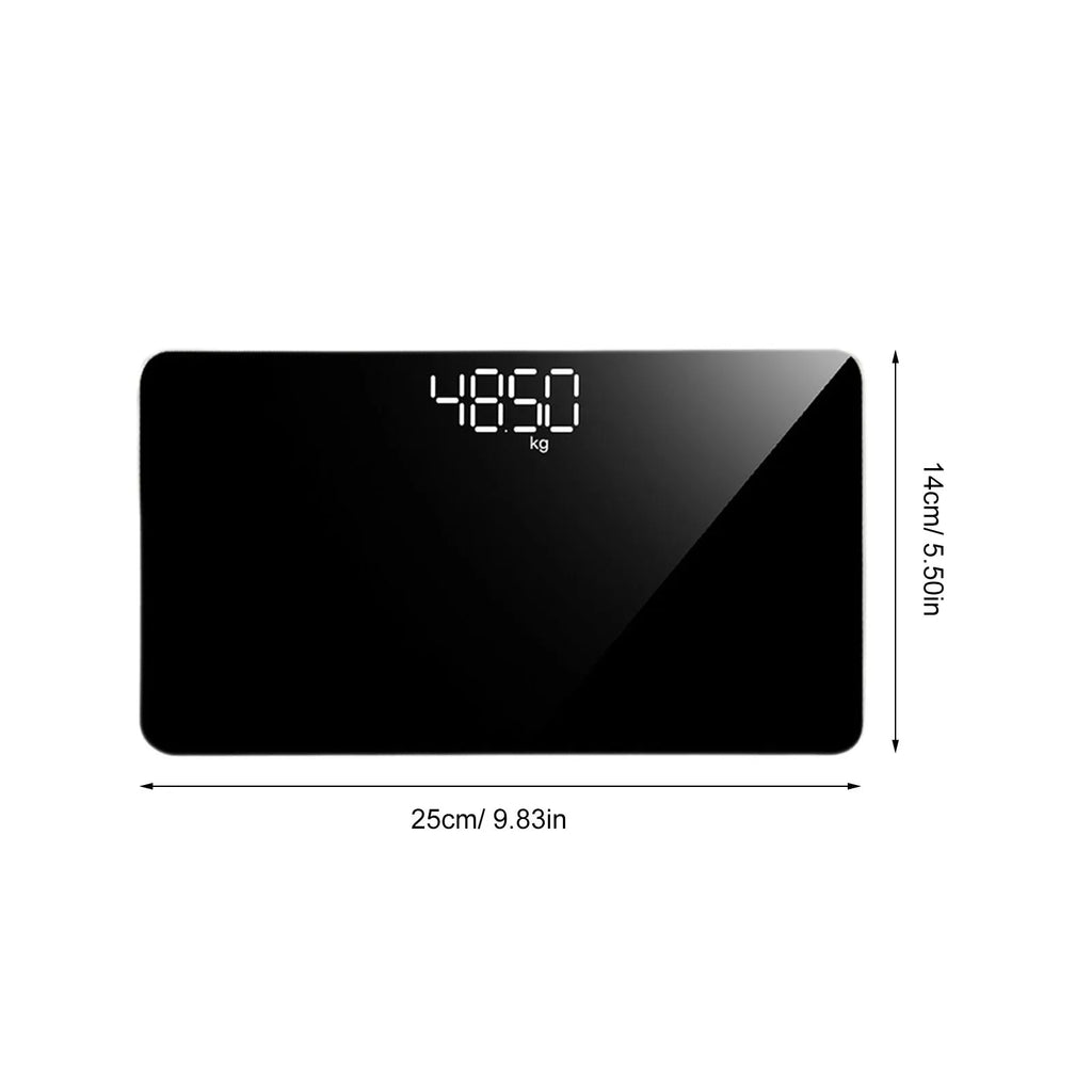 Rechargeable Portable Mini Electronic Weight Scale Mirror Surface Travel Scale Body Weight Balance Tool for Home - Sun Studio