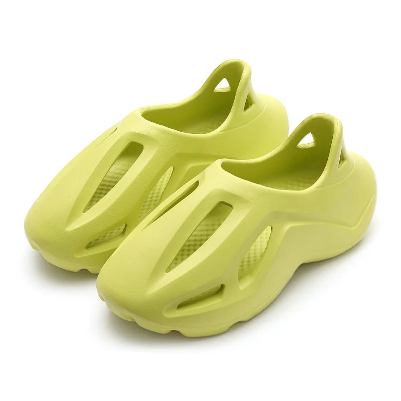 Summer Men Women Slippers Camouflage Platform Outdoor Clogs Shoe Beach Sandals Male Soft EVA Indoor Home Slides Lover Flip Flops