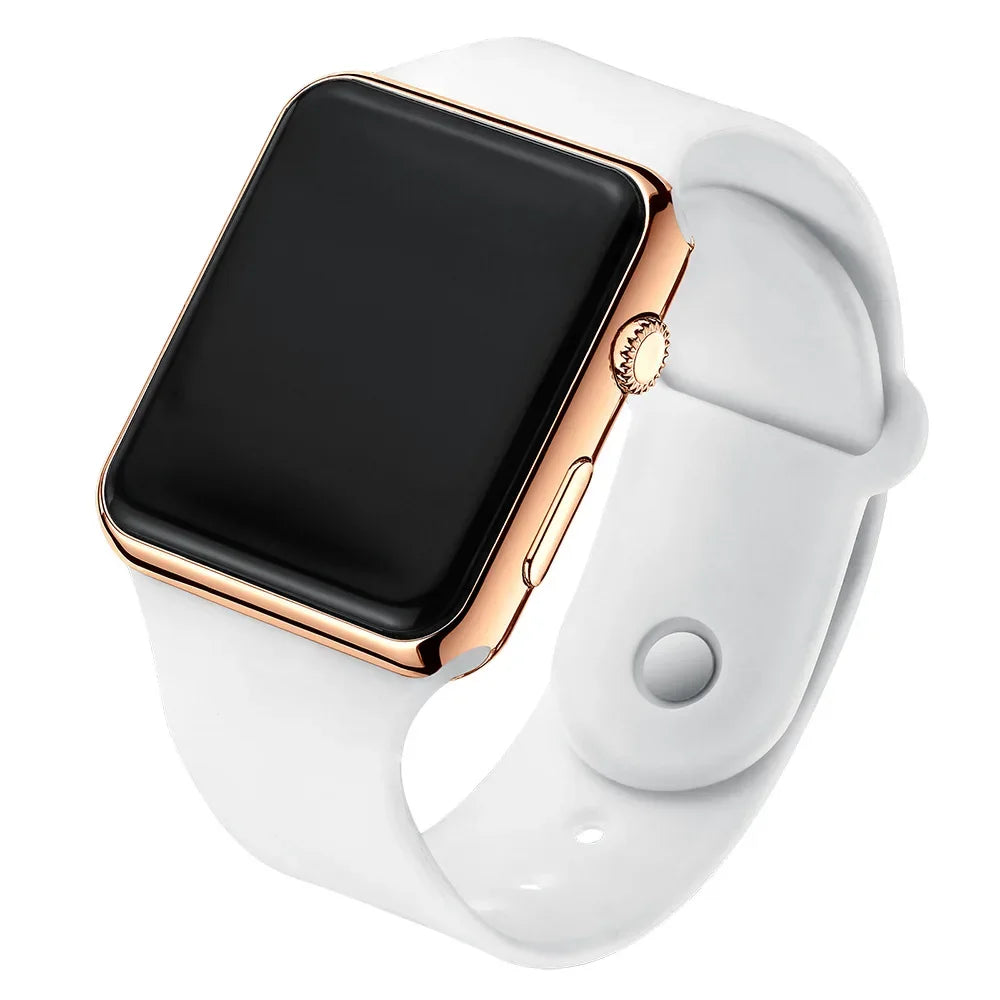 Digital Watches Men Women Electronic Square LED Sport Wristwatch Fashion Casual Simple Silicone Female Clock Reloj Para Mujer - Sun Studio