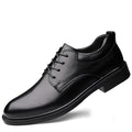 Men's Genuine Leather Oxford Dress Shoes Business Formal Office Wedding Lace-Up Black For Gentleman Plus Big Size 49 50 51 52 53 - Sun Studio