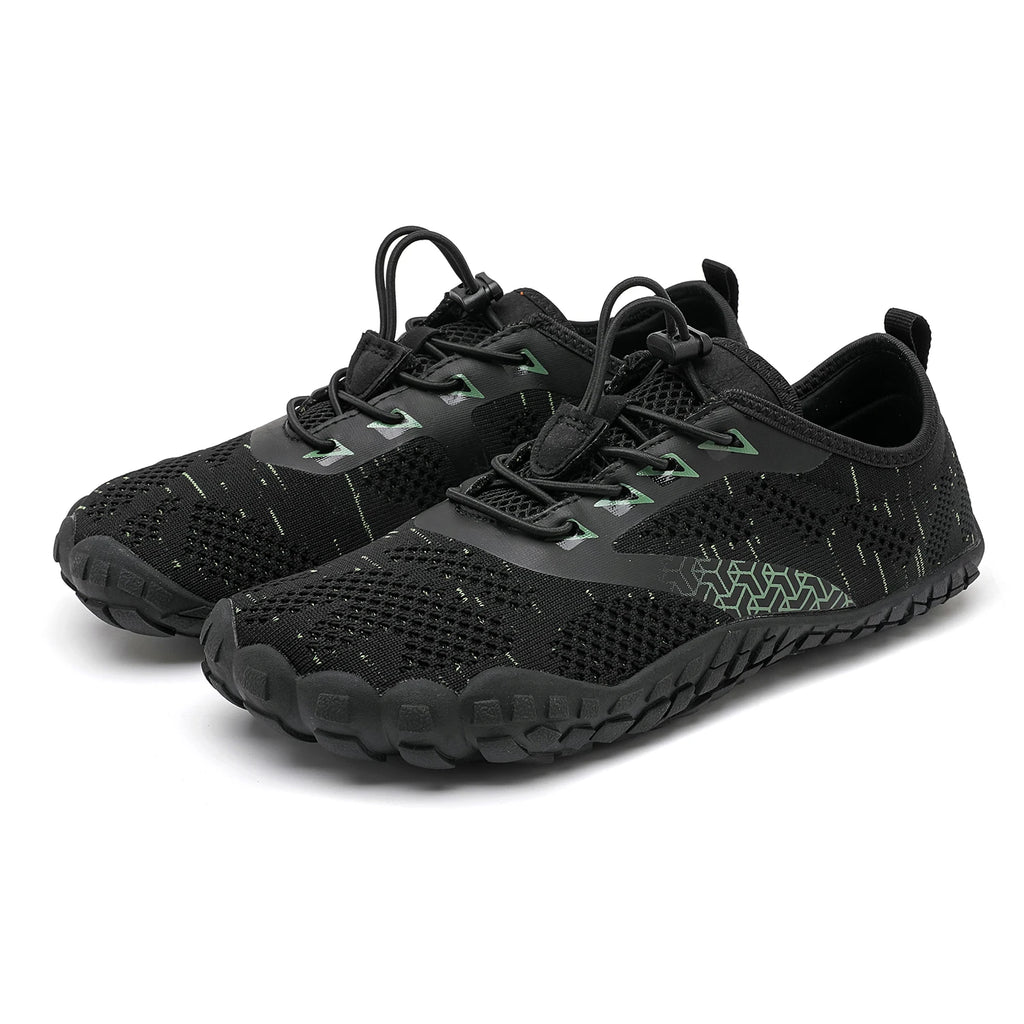 Wide Toe Zero Barefoot Shoes Mens Minimalist Water Shoes Breathable for Walking Rock Climbing Wrestling Trail Running Sneakers