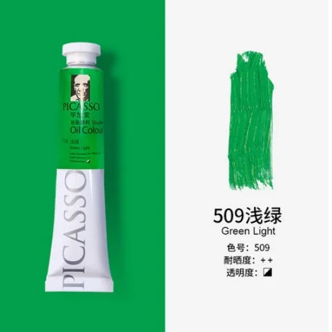 50/170ML Oil Painting Pigment for Beginners and Students Majoring In Fine Art Painting Creation Light-resistant Delicate Pigment - Sun Studio