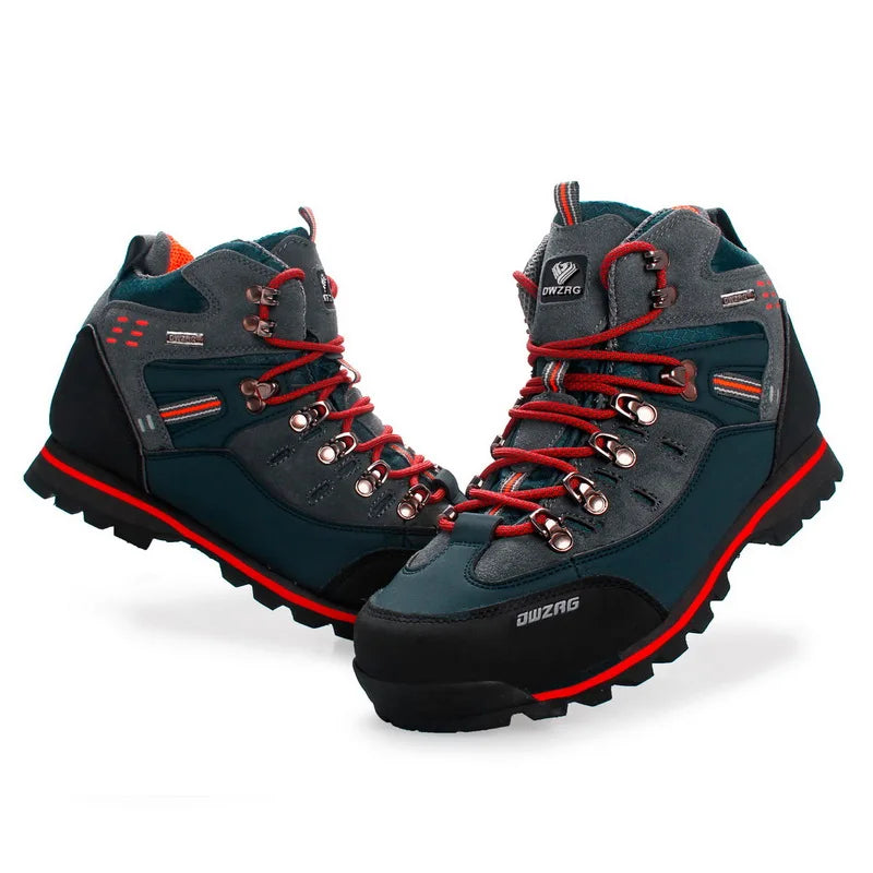 2026 High Gang Outdoor Hiking Shoes Men Winter Mountain Climbing Trekking Boots Top Quality Outdoor Fashion Casual Snow Boots - Sun Studio