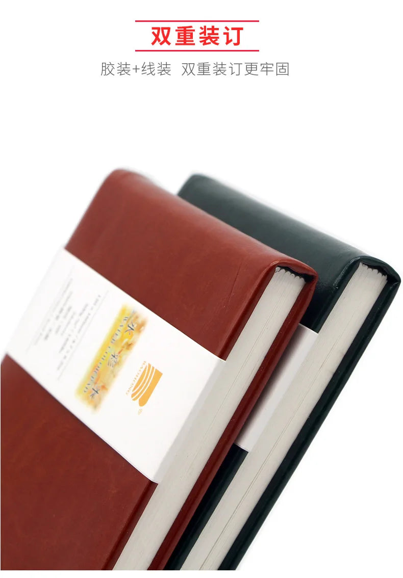 Baohong 24 Sheets Watercolor Travel book Leather Linen-Bound Cotton Paper Sketch Pads 300g Acid Free for On-the-Go Art Drawing - Sun Studio