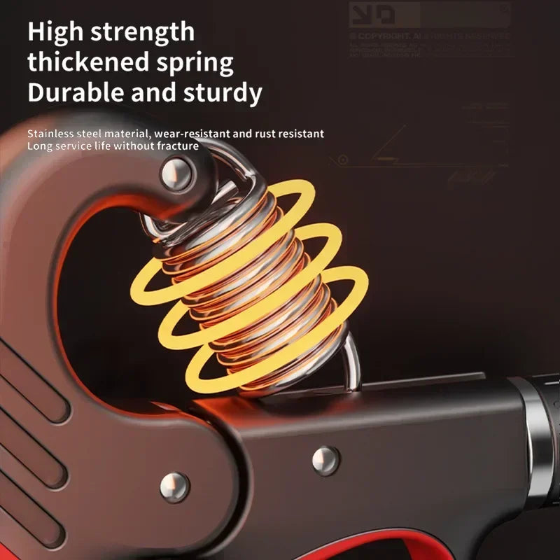 5-100kg Hand Gripper Gym Wrist Expander Hand Strengthener Adjustable Muscle Recovery Fitness Hand Muscle Strength Exercise - Sun Studio