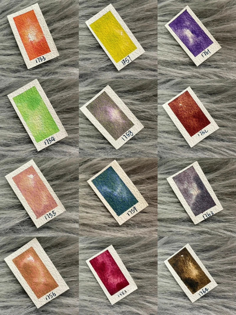 New SuperVision Layered Color Watercolor Pigment 16 Colors 0.5/1/2ML Portable Watercolor Packaging Student Painting Art Supplies - Sun Studio