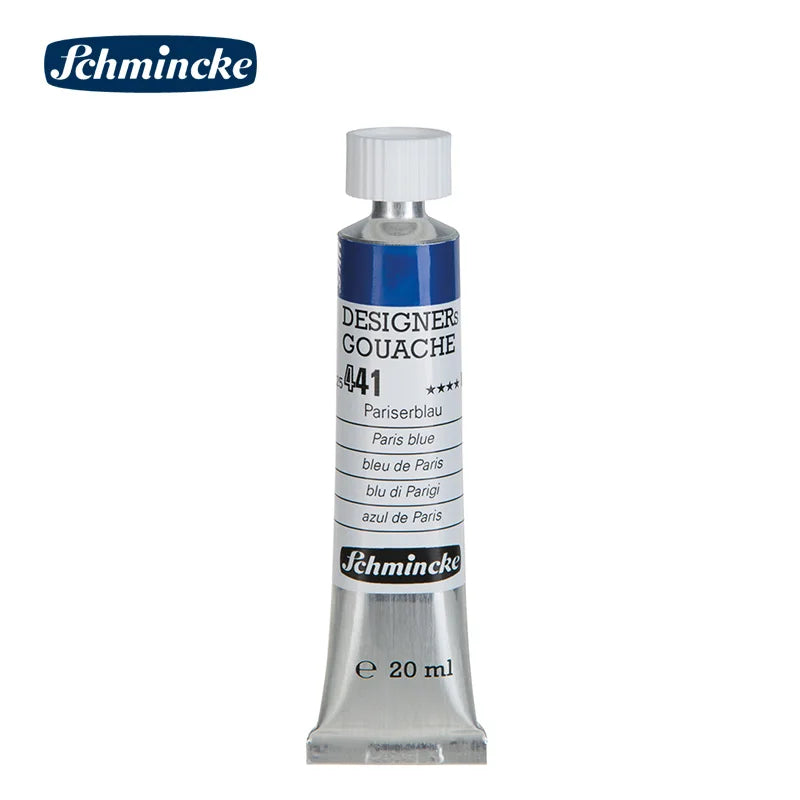 Germany Schmincke Designer Gouache Paint Tube 20ml Opaque Gouache Paint Professional Artist 48 Colors Drawing Art Supplies Cute - Sun Studio
