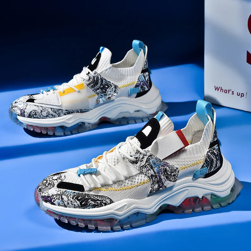 Shoes men Sneakers Male casual Mens Shoes tenis Luxury shoes Trainer Race Breathable Shoes fashion loafers running Shoes for men