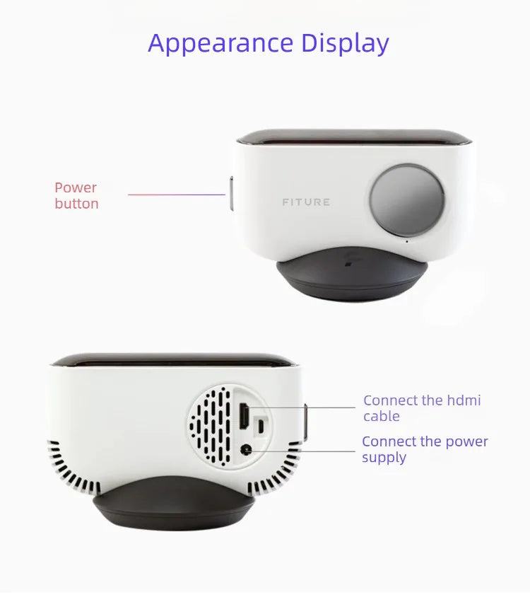 Fitness Magic Box AI, Intelligent Somatosensory Exercise, TV Projection, Console Game Dance Machine Home Fitness Equipment - Sun Studio