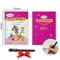Free Shipping Reusable Montessori Toys French English Spanish Copybooks Pen Writing Sticker Magic Copybook for Calligraphy - Sun Studio