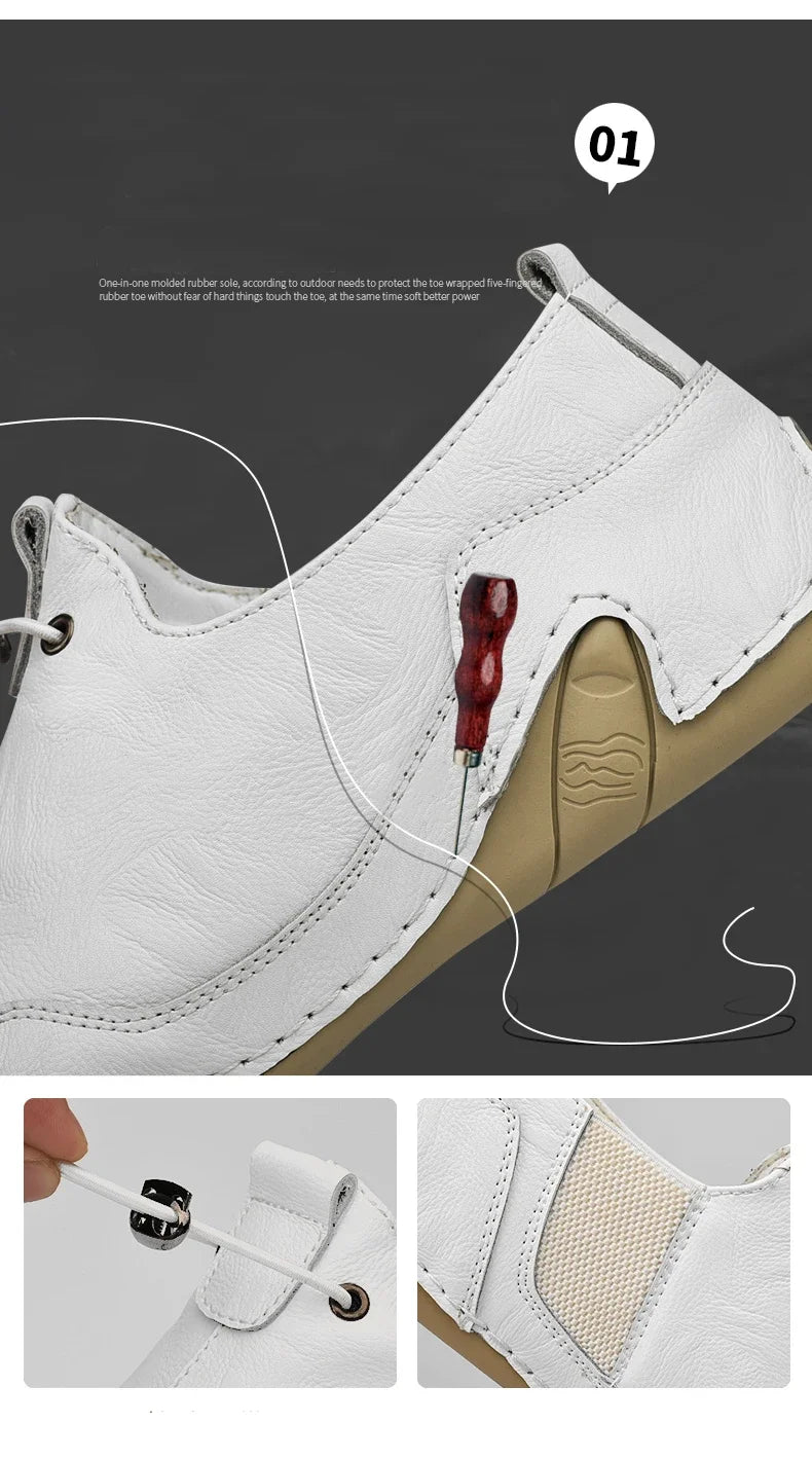 Size 38-47 Men Sneakers Leisure Comfortable Walking Genuine Leather Shoes Sports Outdoor Footwear Loafers Male Trainers 2021 - Sun Studio