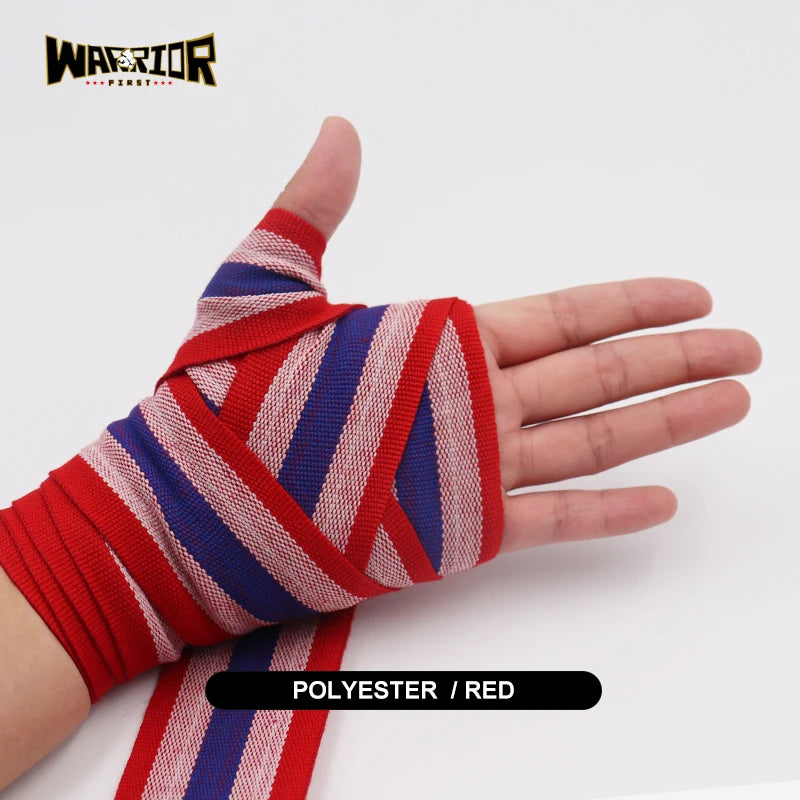 Hot Sale Colorful Stripe Pattern 3M/5M Boxing Hand Wraps MMA Muay Thai Kick Boxing Handwrap For Training Bandage Sport Tape - Sun Studio
