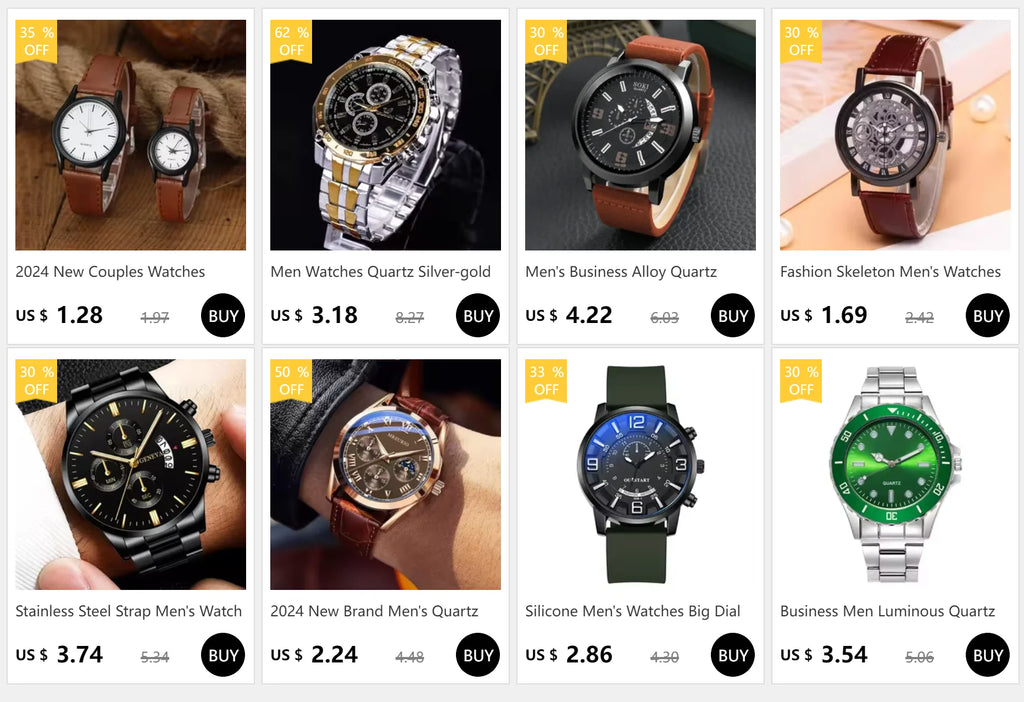 Vintage Men's Watches Sports PU Belt Watch Men's Fashion Trend Digital Student Watch Men's Quartz Watches Relogios Masculino - Sun Studio