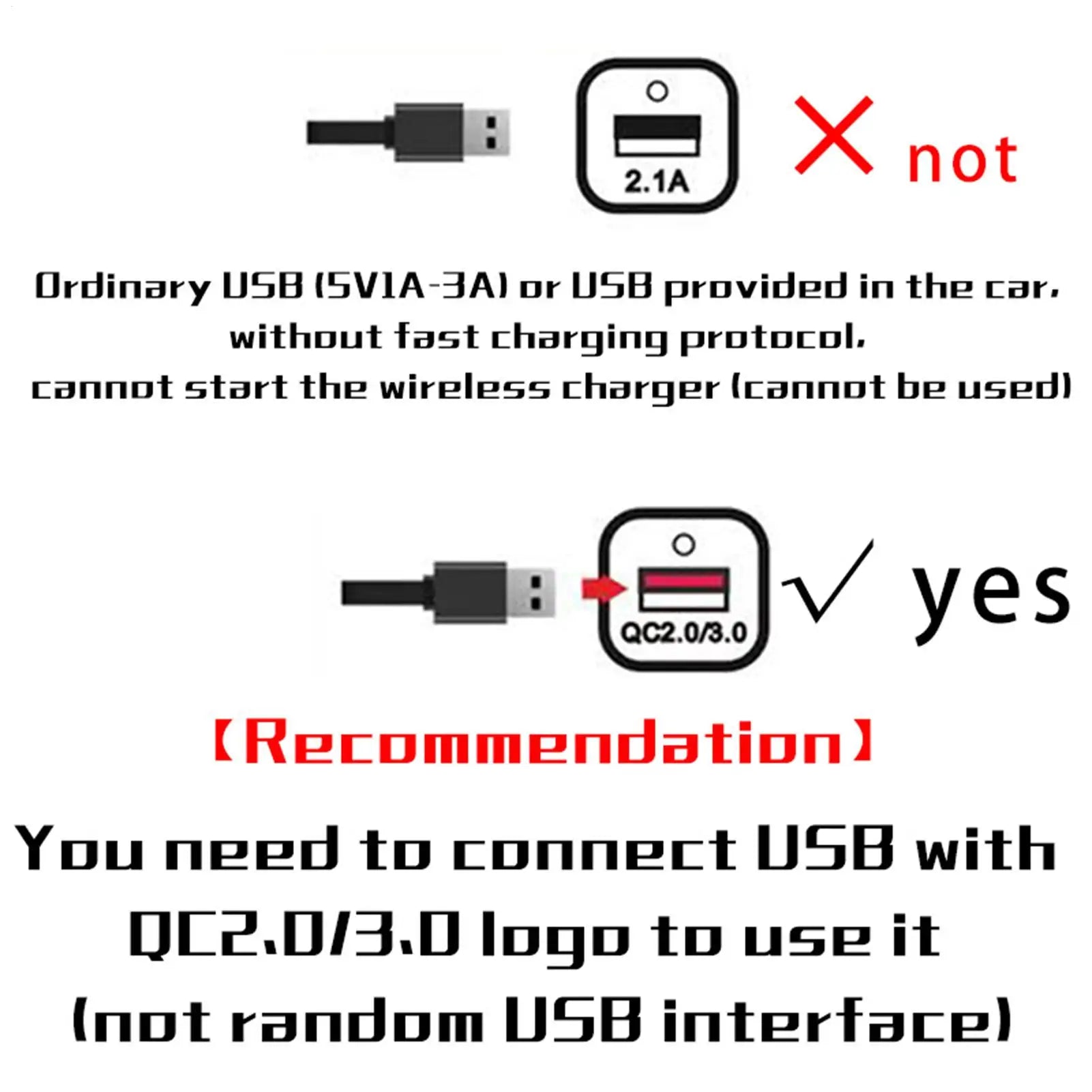 Wireless Phone Charger Wireless Car Charger Pad For Car 39 Inch Cable Automatic Sensing Non-Slip Charging Mat For Phone Vehicle - Sun Studio
