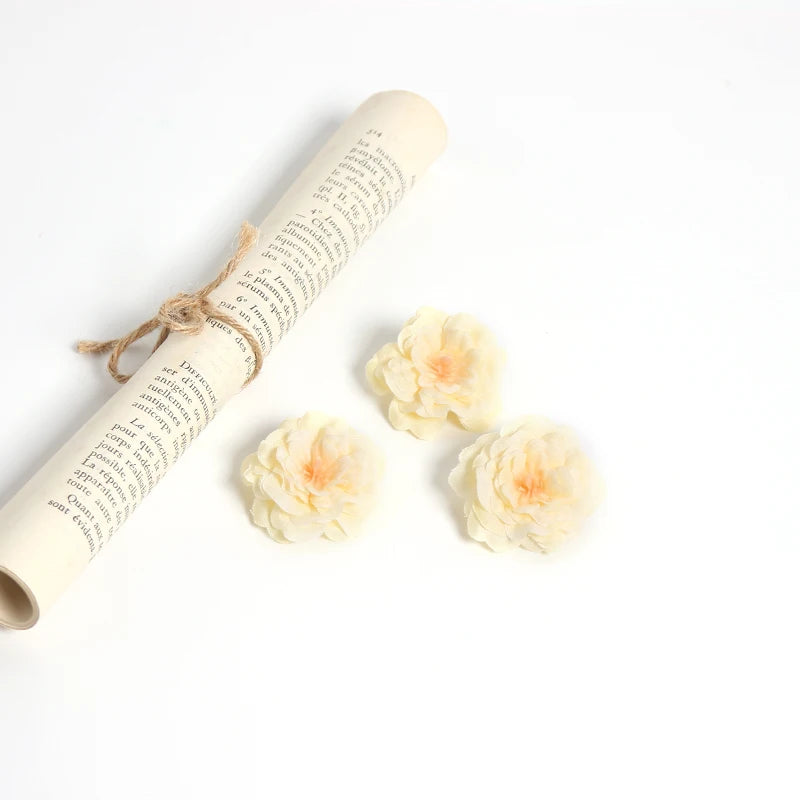 10/20Pcs Artificial Flowers Mini Head Silk Fake Flowers For Home Decor Garden Party Wedding Decoration Craft Wreath Accessories - Sun Studio