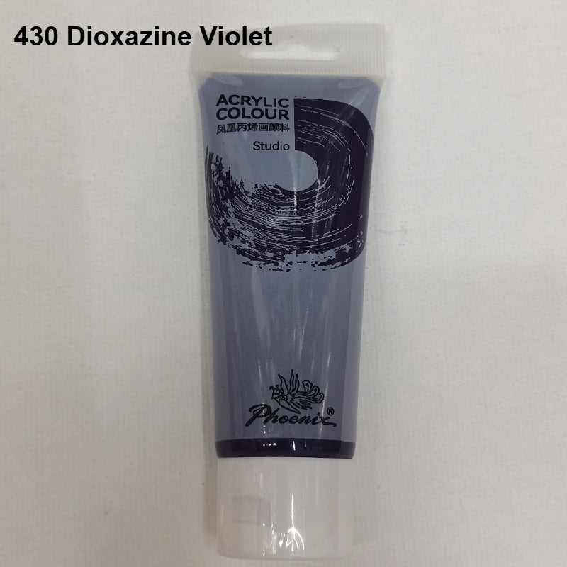 75ml Acrylic Paint Non Toxic Non Fading,Rich Pigments for Painters, Adults for Canvas Wood Clay Fabric Ceramic Craft Supplies