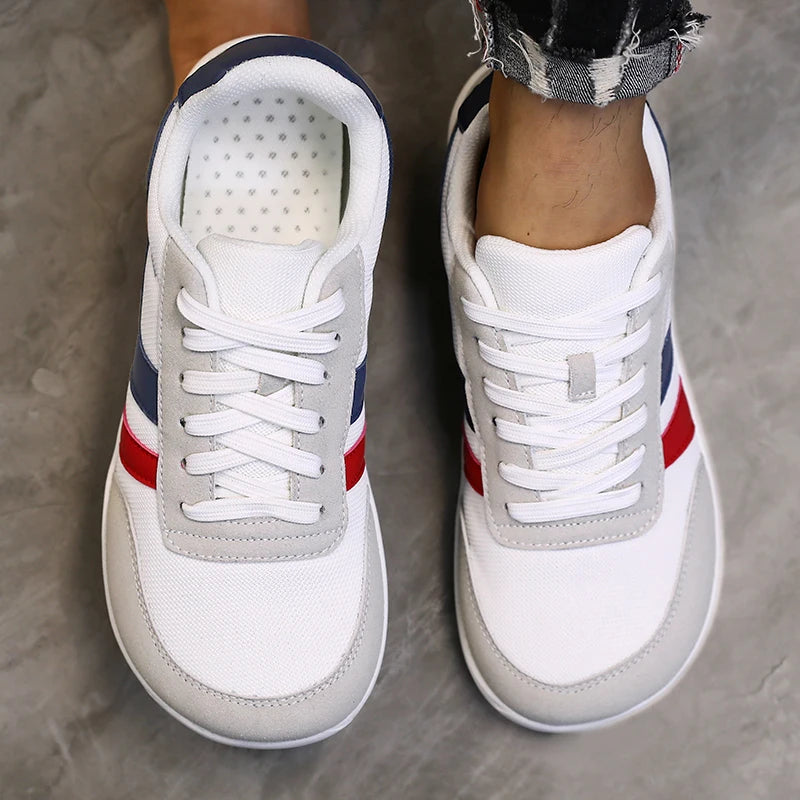 Men's Wide Toe Box Barefoot Shoes Minimalist Sports Shoes with Zero Drip Soles The Best Breathable Mesh Designer Men's Running - Sun Studio