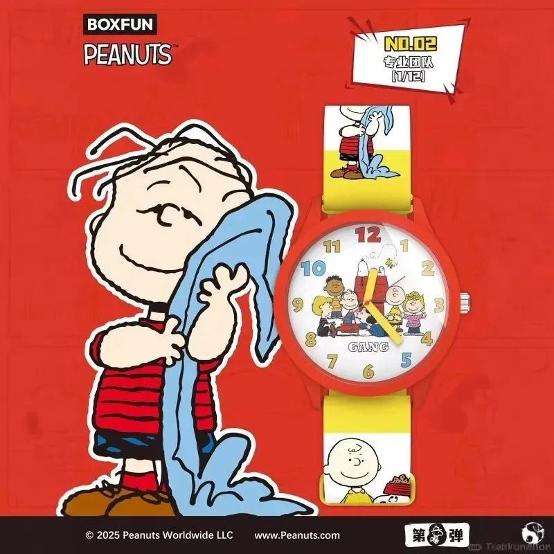 Genuine Maihe And Snoopy Peanuts Watch Blind Box Friends Joint Collection Trendy Peripheral Watches Collect Children'S Gifts - Sun Studio