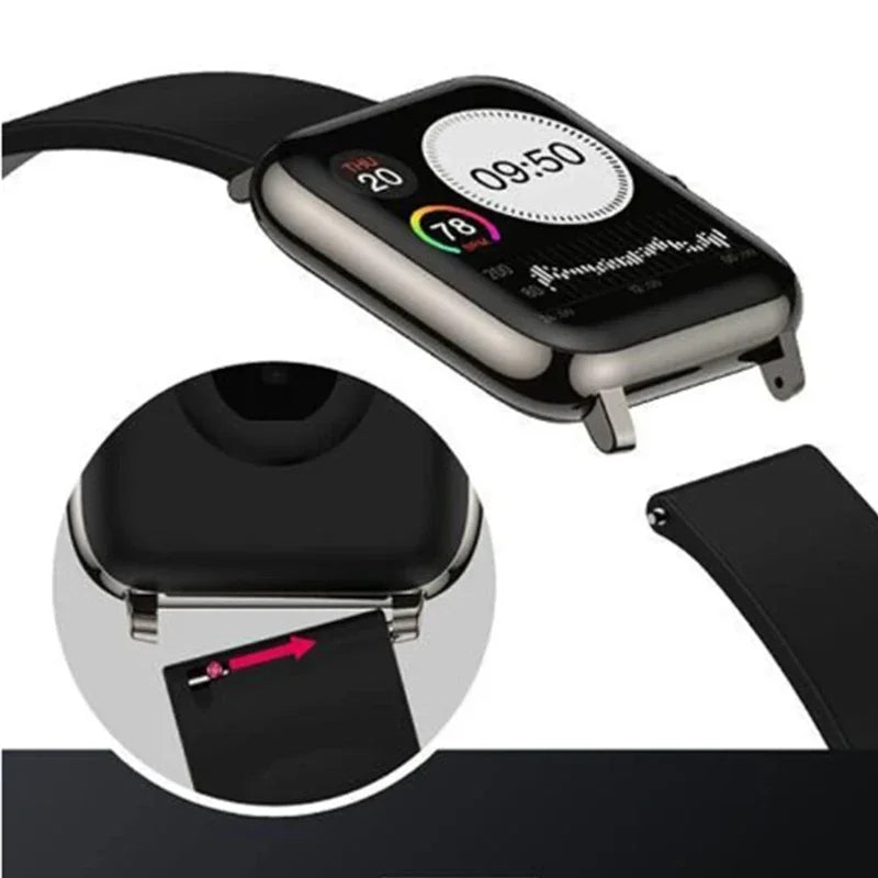 Hot Sell 20MM 22MM Silicone Watch Strap 20/22mm Universal Watchband Wristwatch Band for P22 Smartwatch &Other Watches Bracelet - Sun Studio
