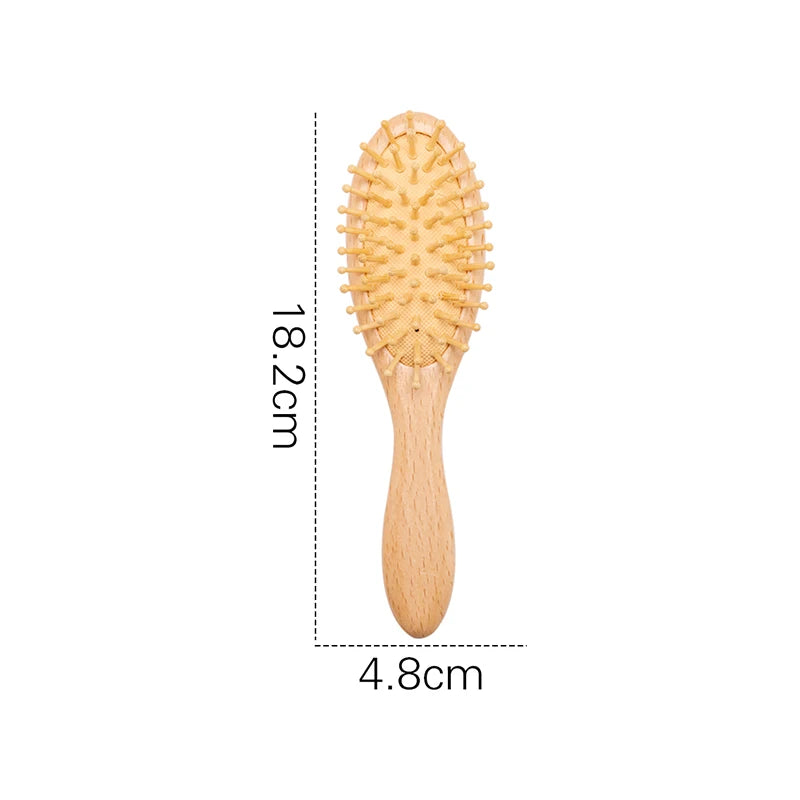 3pc Baby Hair Comb Mother-kids Hair Care Brush Baby Shower Tools Combs for hair Newborn Baby 0 12 Month Baby brush Care Utensils - Sun Studio