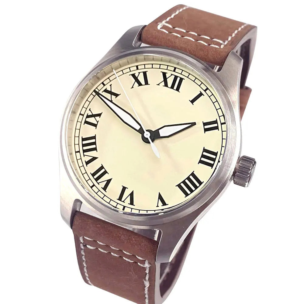 39mm Pilot Aviator Diving Watches Miyota8215 Automatic Mechanical Watch for Men 20BAR Waterproof Sapphire Crystal 316L Steel - Sun Studio