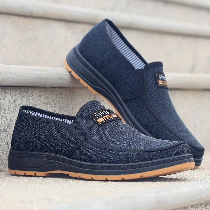 Hot selling men's sports shoes for spring and summer 2025, casual old Beijing walking shoes, breathable men's cloth shoes - Sun Studio