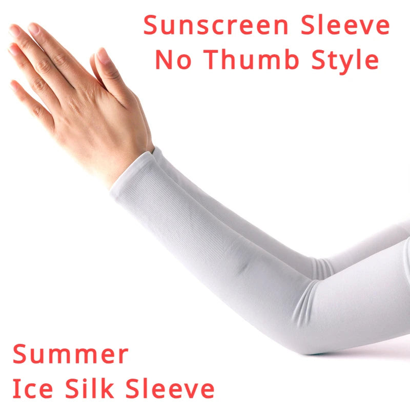 1 Pair Sports Arm Cover Outdoor Essentials UV Sun Protection Compression Black Guard Men Women Basketball Golf Cooling Sleeve 1 - Sun Studio