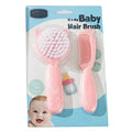 2pcs Set Baby Care Comb Anti-scratch Boy Girl Hairbrush Kids Combs Newborn Hair Brush Infant Comb Head Massager - Sun Studio