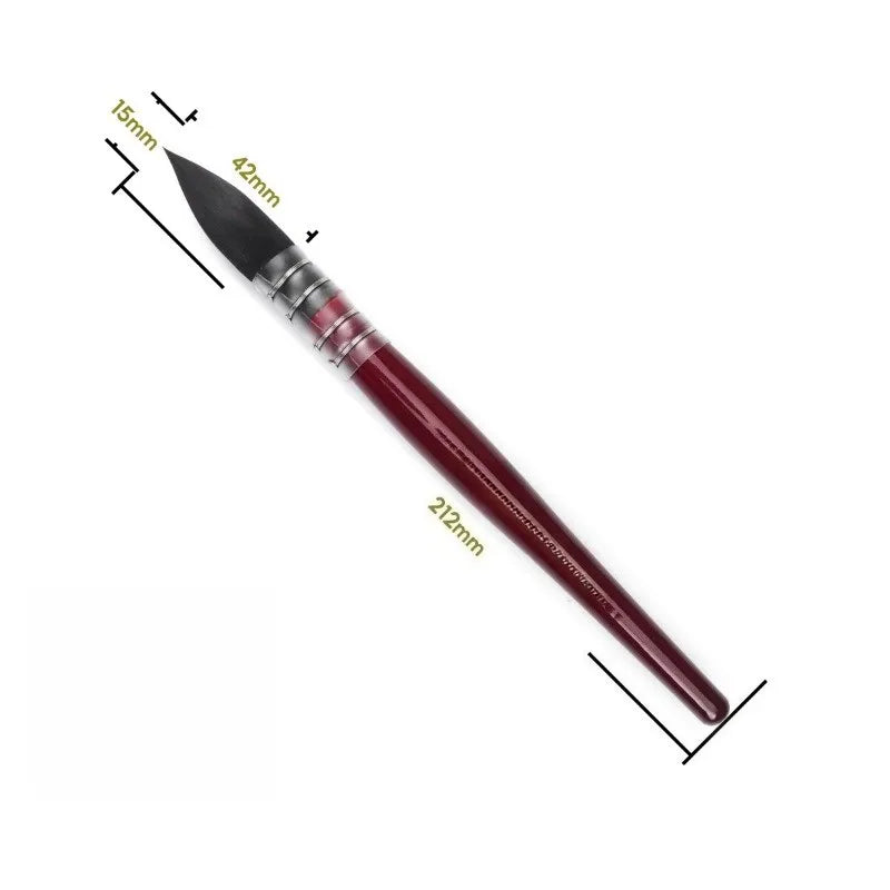 FANBAO 1Pcs Hand-Painting Brushes Professional Watercolor Brush Wood Pen for WaterColor Painting Drawing Art Supplies Artist - Sun Studio