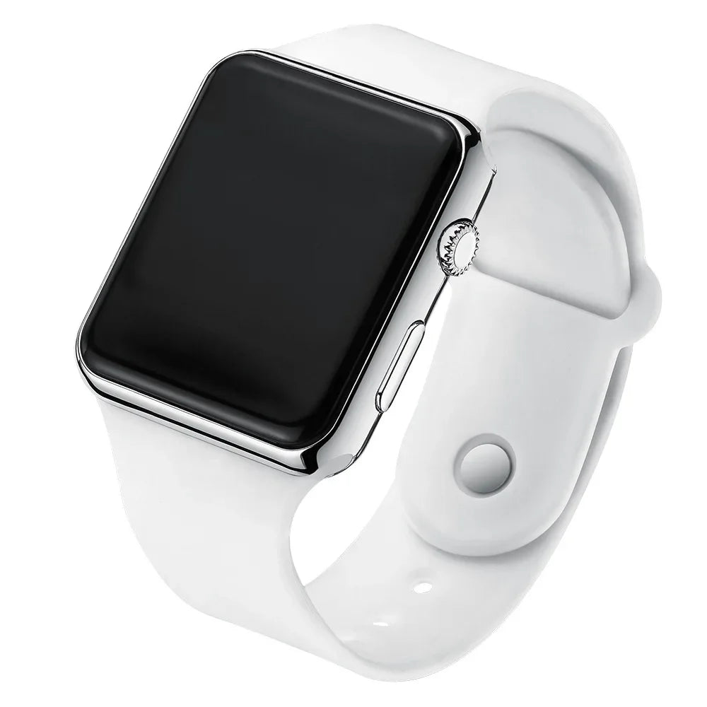 Digital Watches Men Women Electronic Square LED Sport Wristwatch Fashion Casual Simple Silicone Female Clock Reloj Para Mujer - Sun Studio