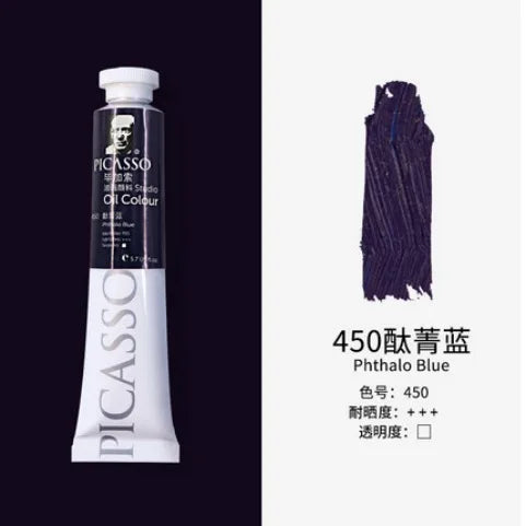 50/170ML Oil Painting Pigment for Beginners and Students Majoring In Fine Art Painting Creation Light-resistant Delicate Pigment - Sun Studio