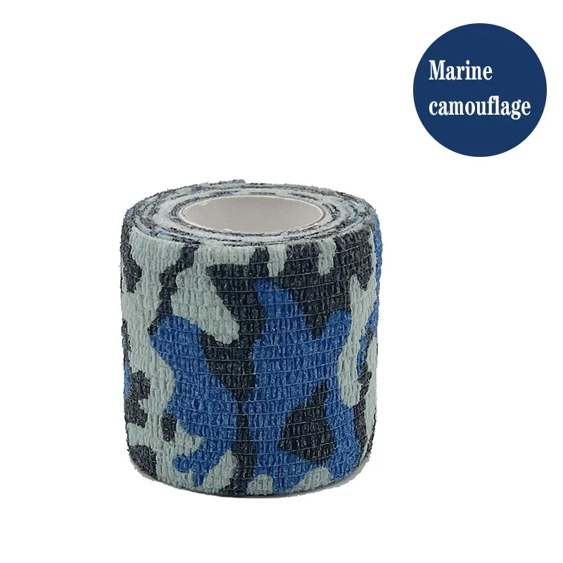 1/6pcs 5cmx4.8m Disposable Tattoo Bandage Sport Wrap Tape Self Adhesive Elastic Bandage Colors Tape Tattoo Accessories
