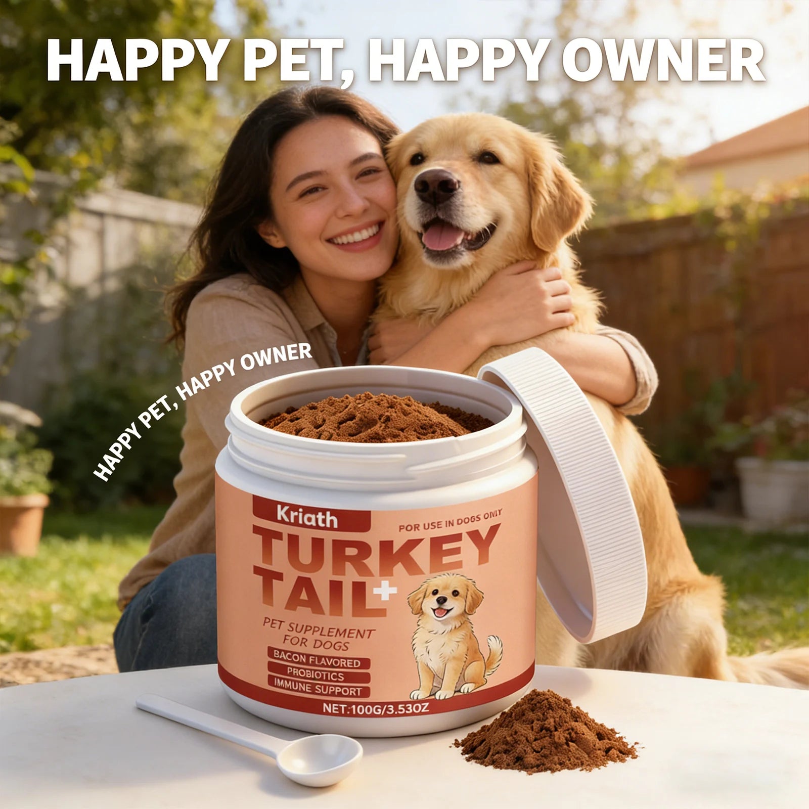 Pet Nutritional Supplements Bacon Flavor Promote Intestinal Function Improve Hair Gloss Maintain Joint Health Nutrition Products - Sun Studio