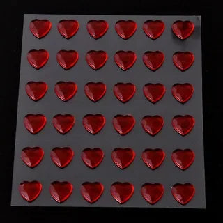 1 Pc Disposable Tattoo Stickers Face Jewelry Color Crystal Diamond DIY Eyes Face Body Waterproof Makeup Decorations Rhinestones