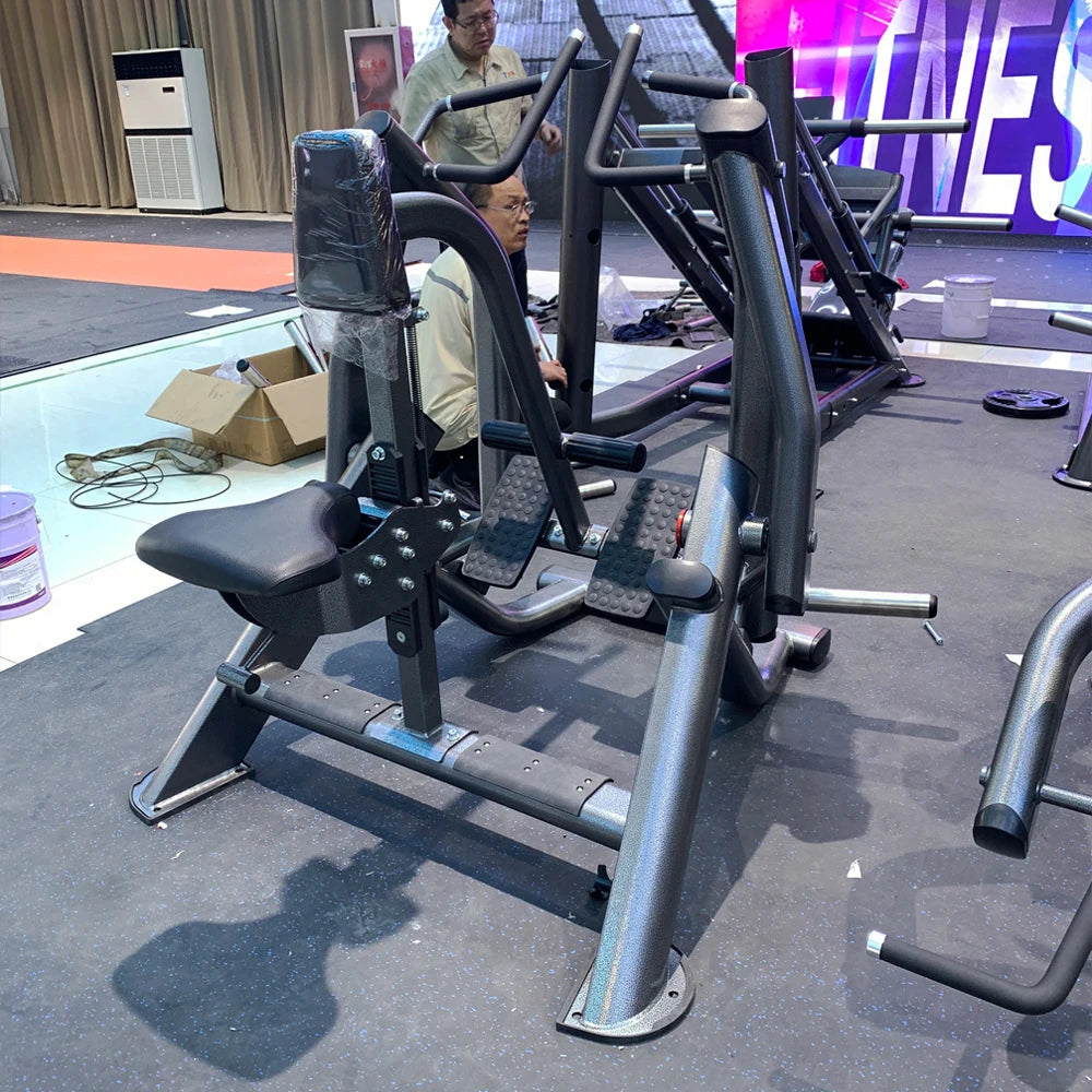 Professional Commercial Fitness Gym Equipment Adjustable Safety Durable Plate Loaded Strength Training Back Exercise Seated Row - Sun Studio