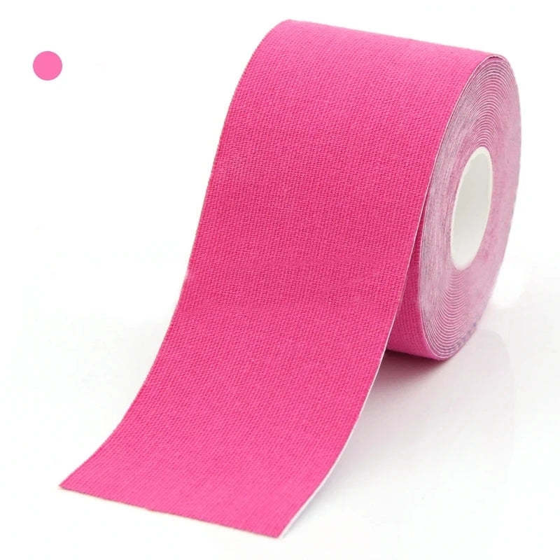 4 Rolls Sport Kinesiology Tape 5m Sports Self-adhesive Bandages Athletic Elastic Kneepad Muscle Pain Relief Knee Taping Fitness - Sun Studio