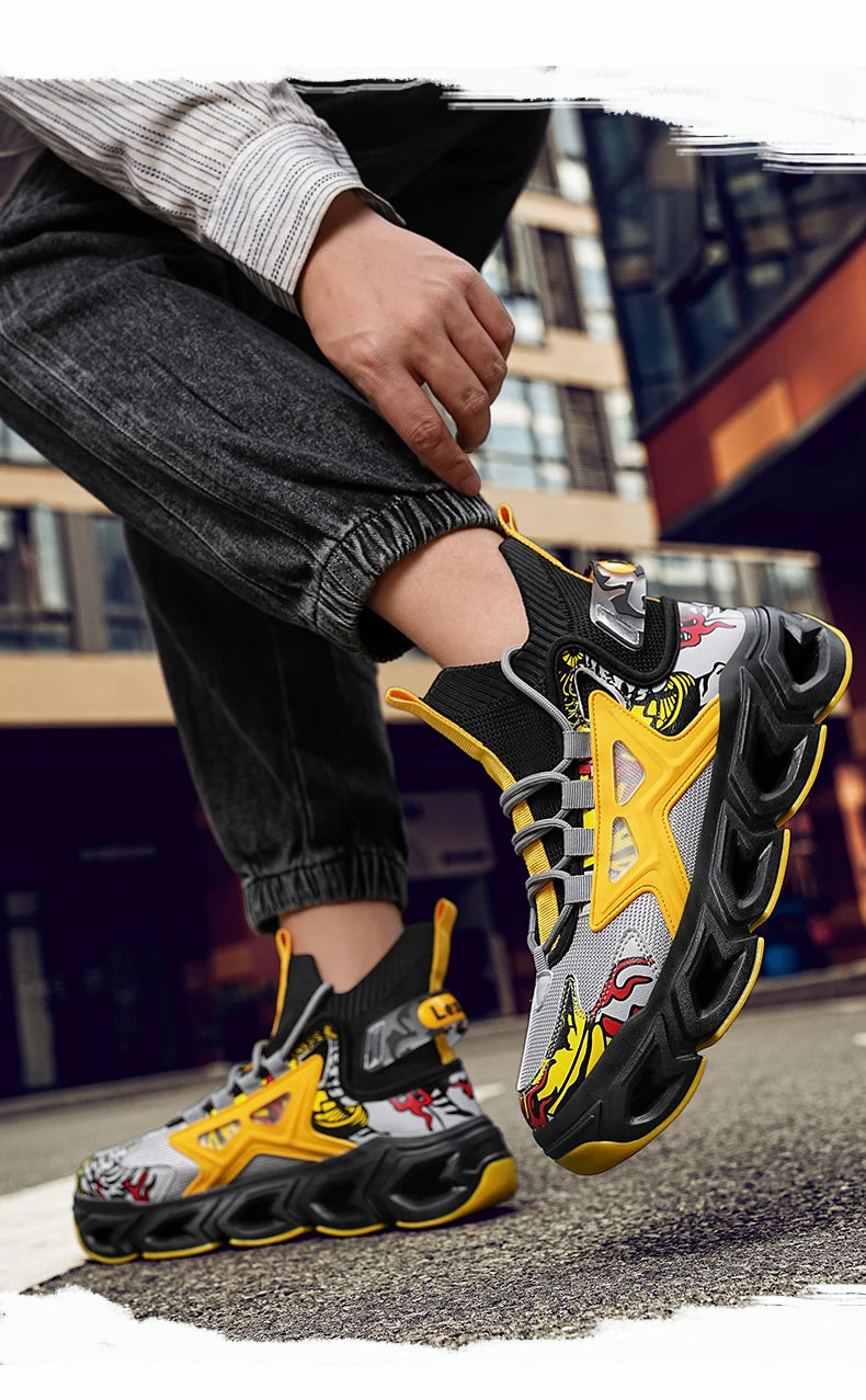 Shoes men Sneakers Male casual Mens Shoes tenis Luxury shoes Trainer Race Breathable Shoes fashion running Shoes for women - Sun Studio