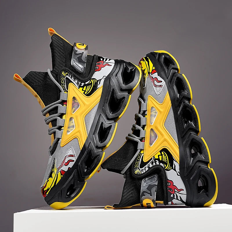 Shoes men Sneakers Male casual Mens Shoes tenis Luxury shoes Trainer Race Breathable Shoes fashion running Shoes for women - Sun Studio