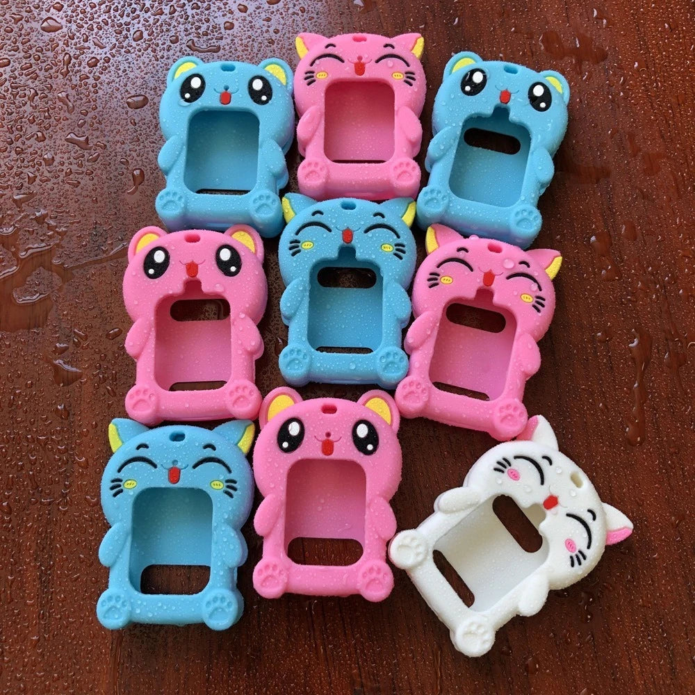 Bracelet Hanging Neck Protective Sleeve Universal Kids Smart Watch Silicone Pendant Children's Phone Watches Protective Case - Sun Studio