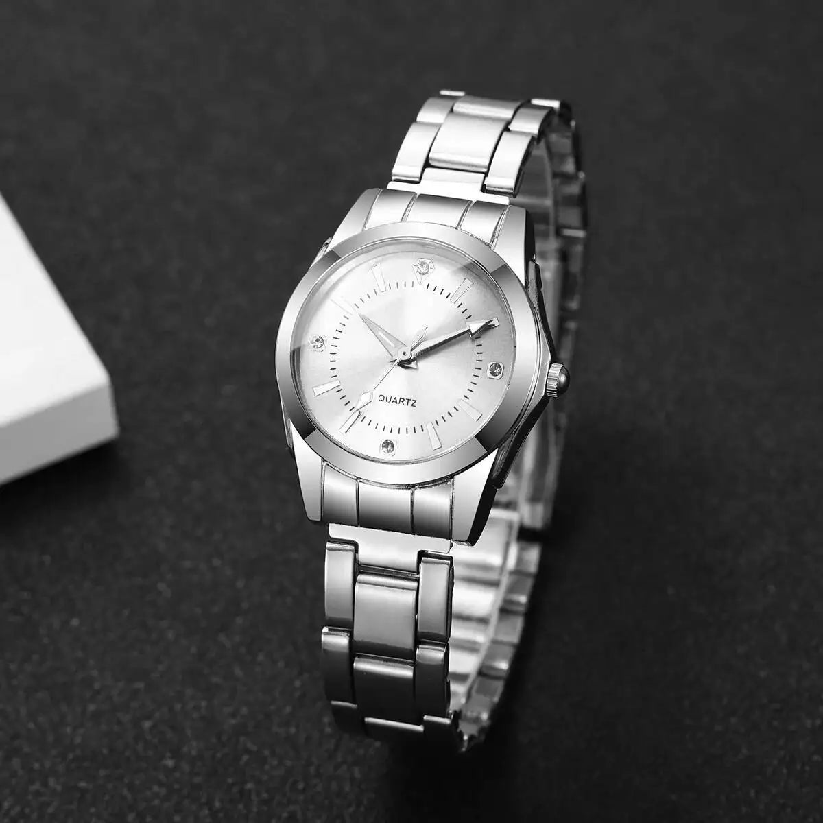 Luxury Rhinestone Women Watches Casual Quartz Wrist Watches For Ladies Clock Reloj Mujer（Without box） - Sun Studio