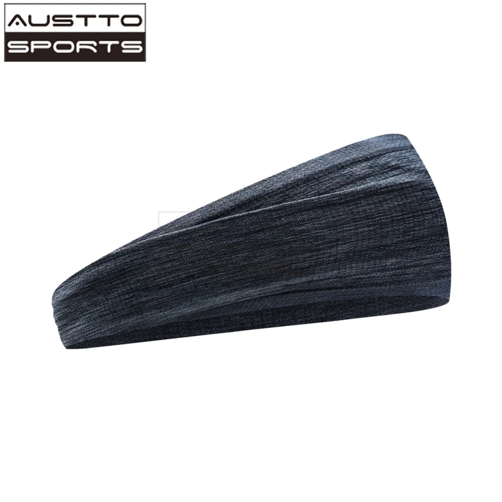 Austto Sports Athletic Headbands Cooling Sweatband for Men Women Running Cycling Hiking Yoga Fitness - Sun Studio