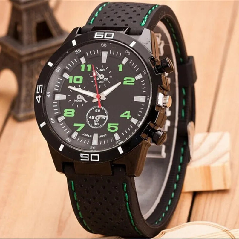 Fashion Date Quartz Men Watches Top Brand Luxury Male Clock Chronograph Sport Mens Wrist Watch Hodinky Relogio Masculino - Sun Studio