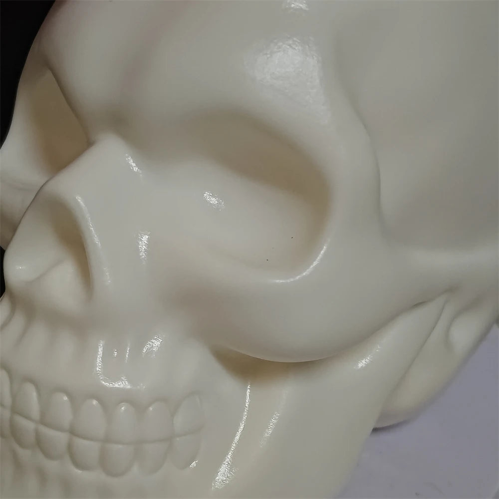 Skull Planter Vase Gothic Skull Flower Pot Goth Plant Pots Succulent Planters For Home Decor Halloween Decoration Pen Holder - Sun Studio