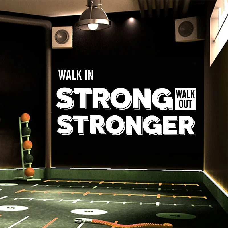 Gym Decor Ideas Home Gym, Be Stronger Than Your Excuses, Exercise, Train, Workout, Gym, Quotes, Gift  home office decor  2320 - Sun Studio