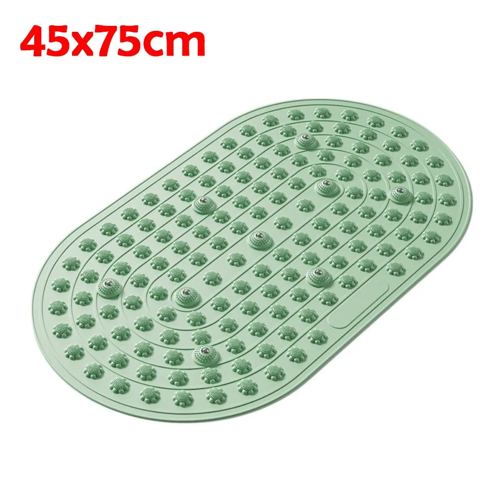 45x75cm Foot Massage Pad Liquid Silicone Heat-Resistant Foot Mat Sweat-Proof Anti-Slip Jogging Mat - Sun Studio