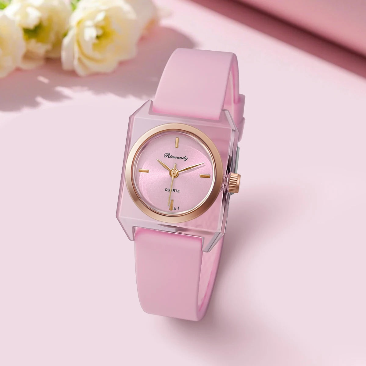 Simple Women‘s Watch Silicone Strap Watches Women Quartz Clock Ladies Wristwatch Christmas Festival Gift Valentine's Day - Sun Studio