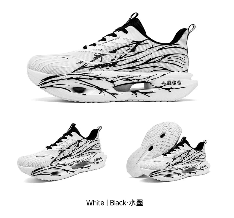 Men Sport Shoes Professional Cushioned Carbon Plate Running Shoes Breathable Couple Casual Sneakers Marathon Athletic Footwear
