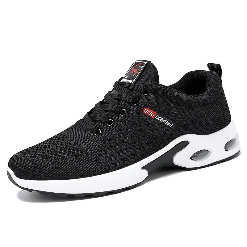 Shoes men 2025 new trend men's shoes breathable lace-up running Korean version light casual sports - Sun Studio